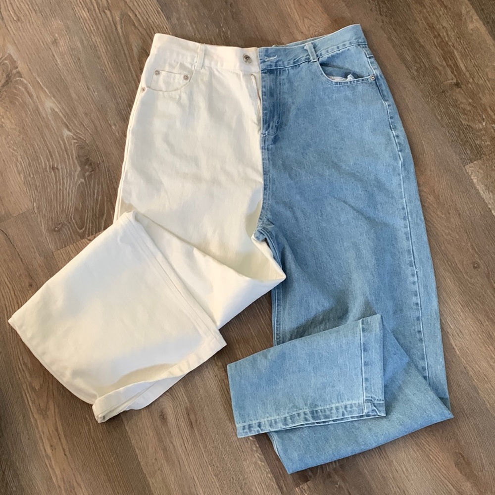 Brand new multi color jeans